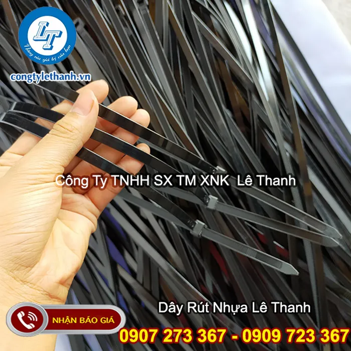 DÂY RÚT NHỰA ĐEN