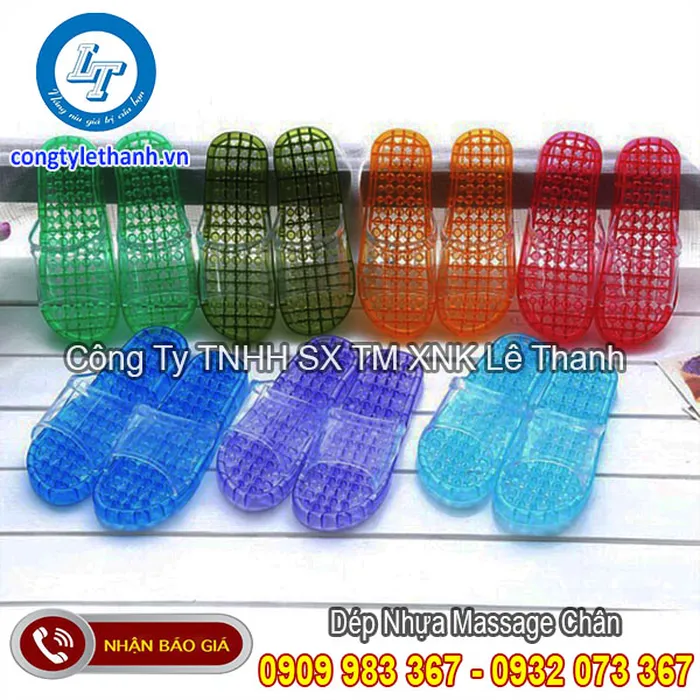 DÉP NHỰA MASSAGE CHÂN