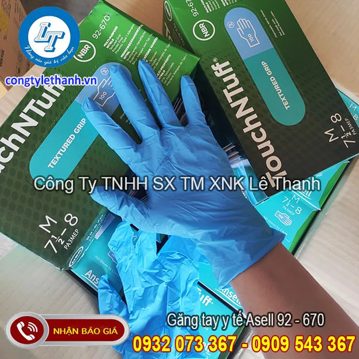 GĂNG TAY Y TẾ ANSELL 92- 670