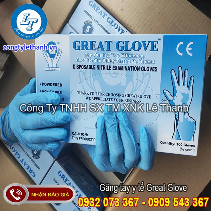 GĂNG TAY Y TẾ GREAT GLOVE