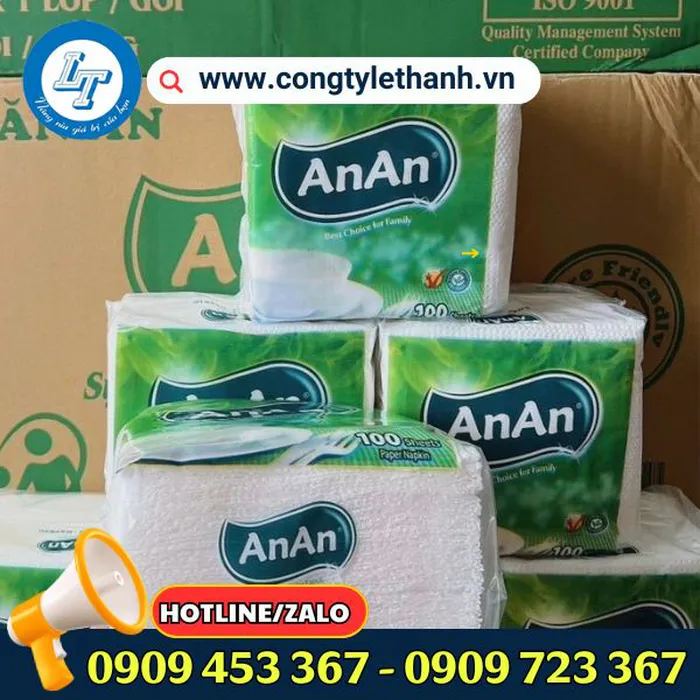 KHĂN GIẤY VUÔNG AN AN