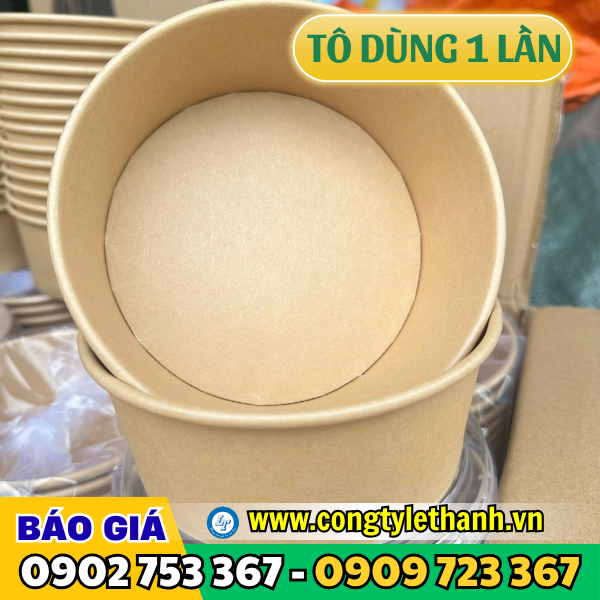 Tô giấy nâu chất lượng Tô giấy nâu chất lượng