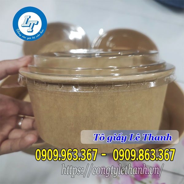 Mua tô giấy đựng thức ăn tại nhà cung cấp Tô giấy đựng thức ăn