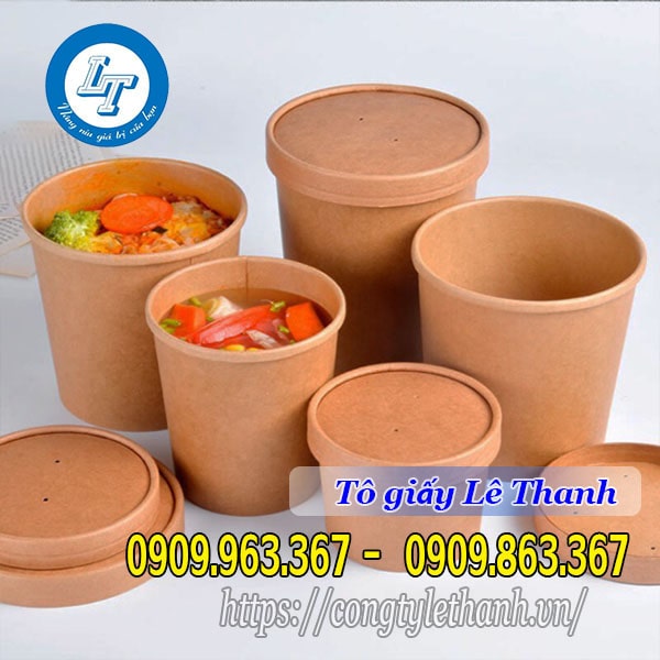 Mua tô giấy đựng thức ăn tại nhà cung cấp Tô giấy đựng thức ăn