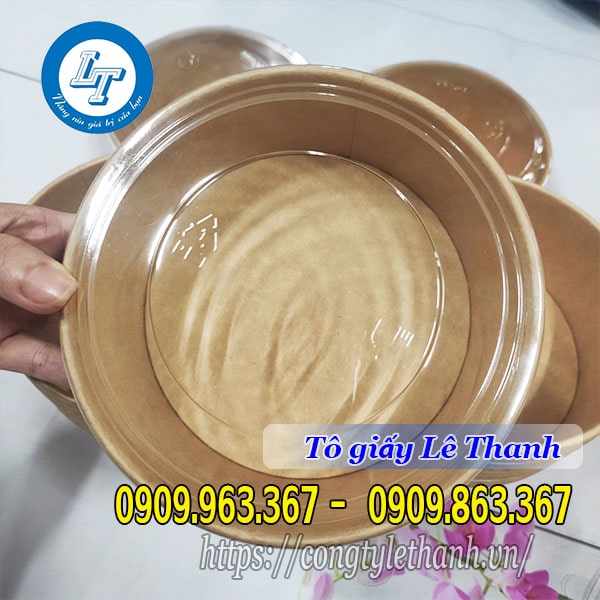 Mua tô giấy đựng thức ăn tại nhà cung cấp Tô giấy đựng thức ăn