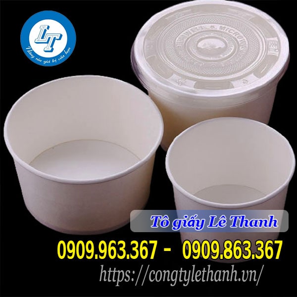 Mua tô giấy đựng thức ăn tại nhà cung cấp Tô giấy đựng thức ăn