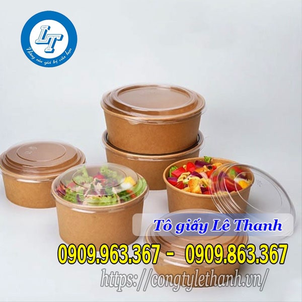 Mua tô giấy đựng thức ăn tại nhà cung cấp Tô giấy đựng thức ăn