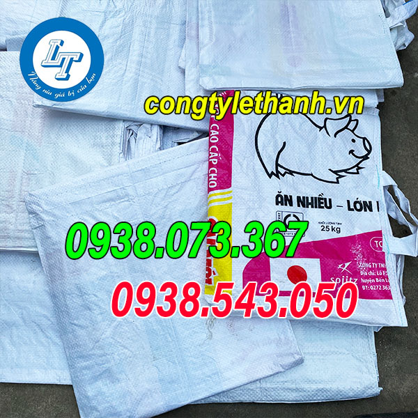 NHÀ CUNG CẤP BAO TẢI CŨ LÀM TÚI XÁCH 2 QUAI NHIỀU SIZE GIÁ RẺ NHẤT túi 2 quai giá sỉ rẻ