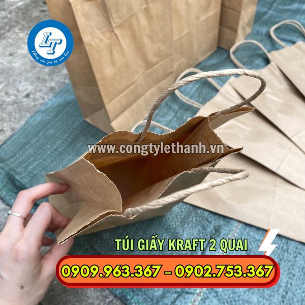 TÚI GIẤY KRAFT CÓ QUAI GIÁ SỈ TẠI TPHCM TÚI GIẤY KRAFT CÓ QUAI GIÁ SỈ TẠI TPHCM