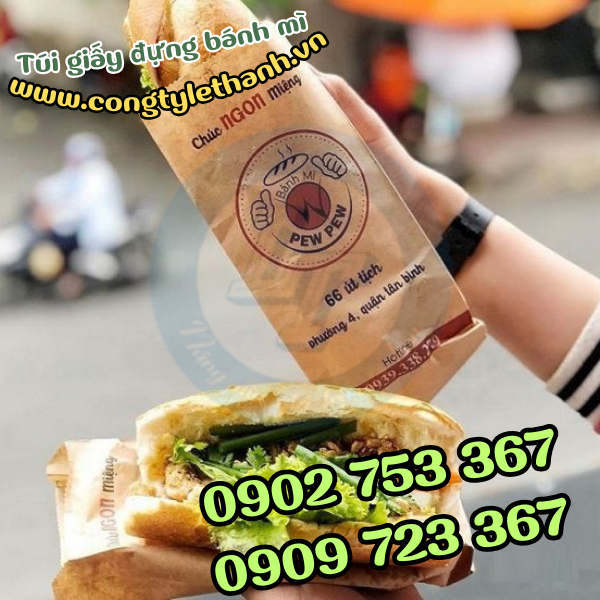 túi giấy đựng bánh mì giá sỉ túi giấy đựng bánh mì giá sỉ