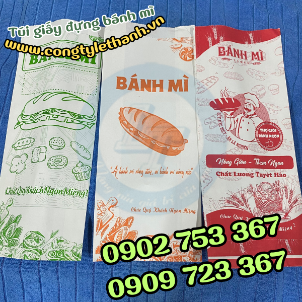 túi giấy đựng bánh mì giá sỉ túi giấy đựng bánh mì giá sỉ
