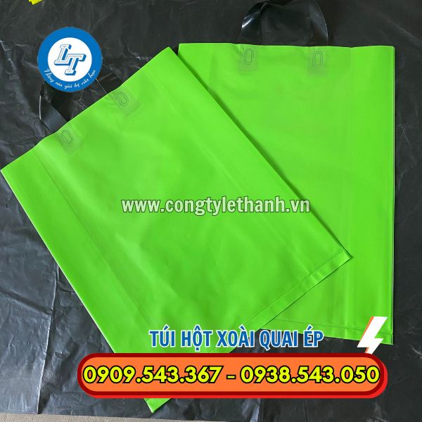 TÚI HỘT XOÀI QUAI ÉP GIÁ SỈ TẠI TPHCM túi hột xoài quai ép xanh lá cây