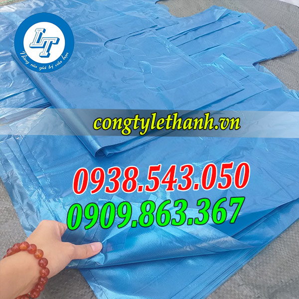 NGUỒN CUNG CẤP TÚI BÓNG MỠ GIÁ SỈ RẺ AN TOÀN túi nilon bóng mỡ xanh dương