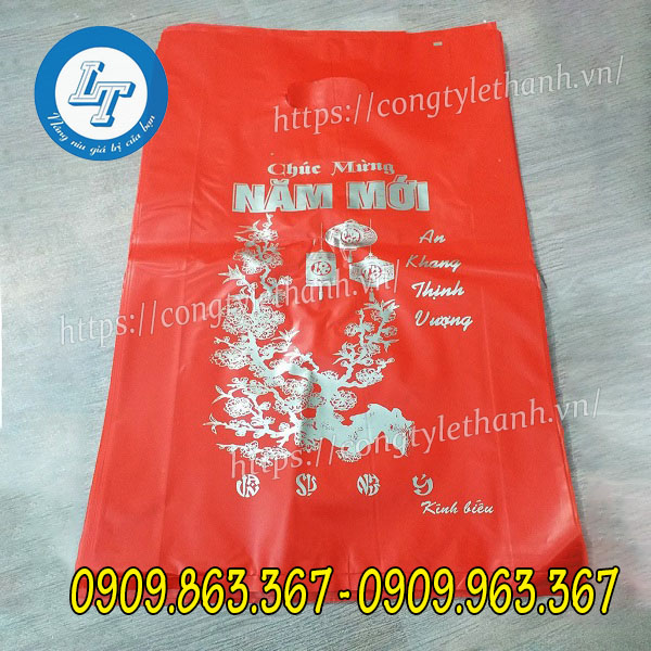 Túi nilon đựng quà Tết giá sỉ Túi nilon đựng quà Tết