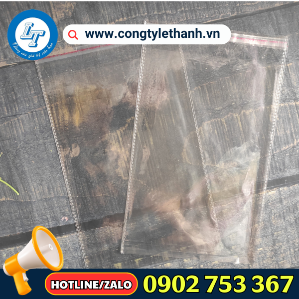Túi OPP dán miệng chất lượng Túi OPP dán miệng chất lượng