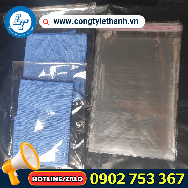 Ứng dụng của túi OPP dán miệng Ứng dụng của túi OPP dán miệng