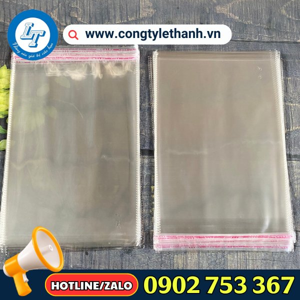 Túi OPP dán miệng chất lượng Túi OPP dán miệng chất lượng
