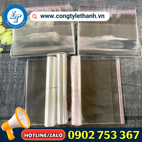 Túi OPP dán miệng chất lượng Túi OPP dán miệng chất lượng
