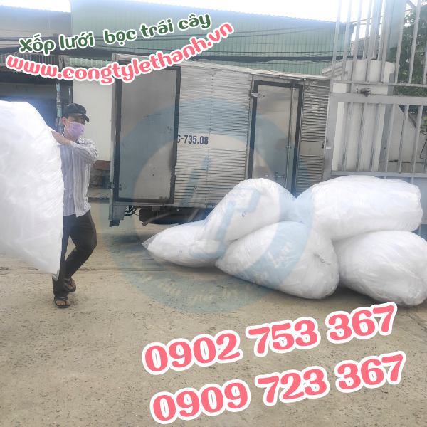 Bán si lẻ xốp bọc trái cây bao 1kg, 5kg Bán si lẻ xốp bọc trái cây bao 1kg, 5kg