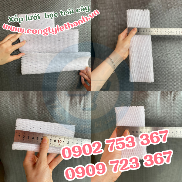 Xốp bọc trái cây đa dạng kích thước Xốp bọc trái cây đa dạng kích thước