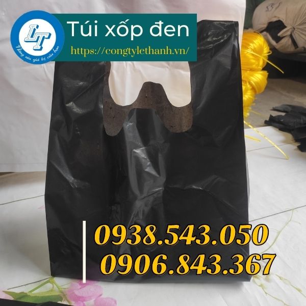 Túi xốp đen giá sỉ nhiều kích thước Túi xốp đen