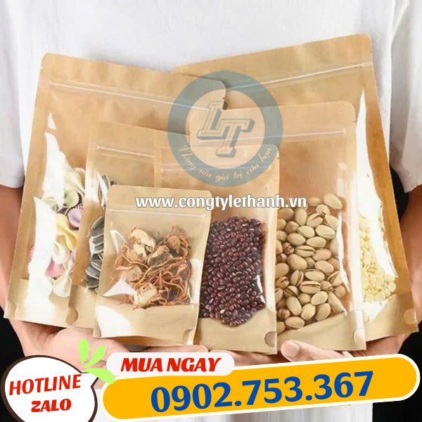 Túi zip giấy giá rẻ nhất HCM Túi zip giấy giá rẻ nhất HCM