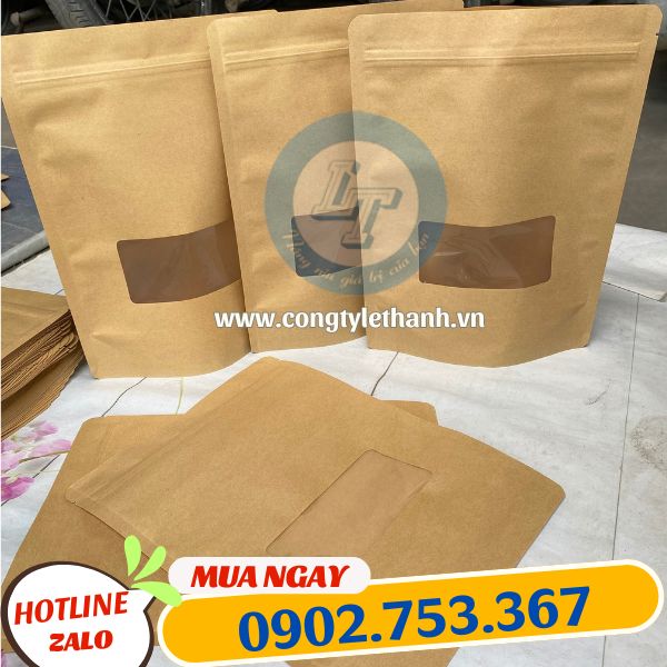 Túi zip giấy giá rẻ nhất HCM Túi zip giấy giá rẻ nhất HCM