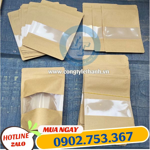 Túi zip giấy giá rẻ nhất HCM Túi zip giấy giá rẻ nhất HCM
