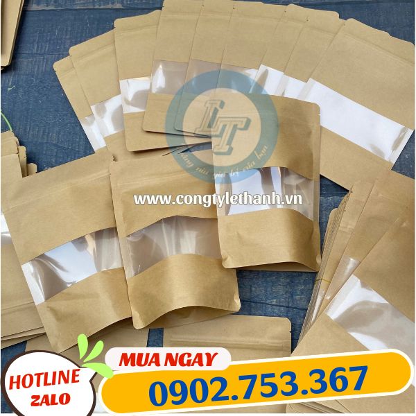 Túi zip giấy giá rẻ nhất HCM Túi zip giấy giá rẻ nhất HCM