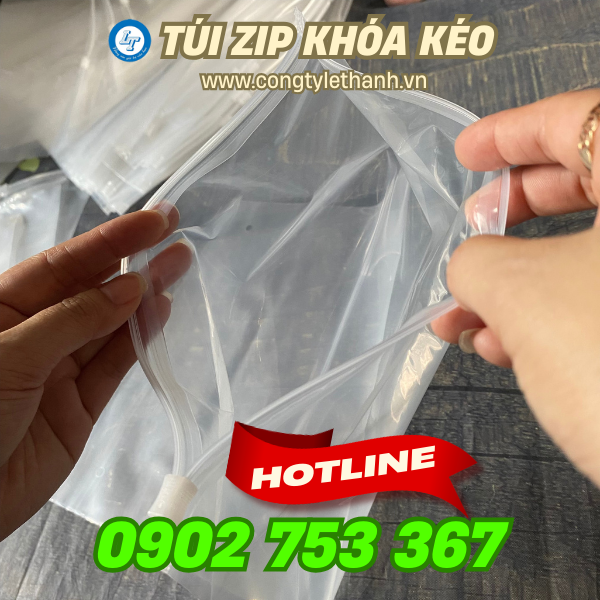 Túi zip khóa kéo đựng được nhiều đồ Túi zip khóa kéo đựng được nhiều đồ