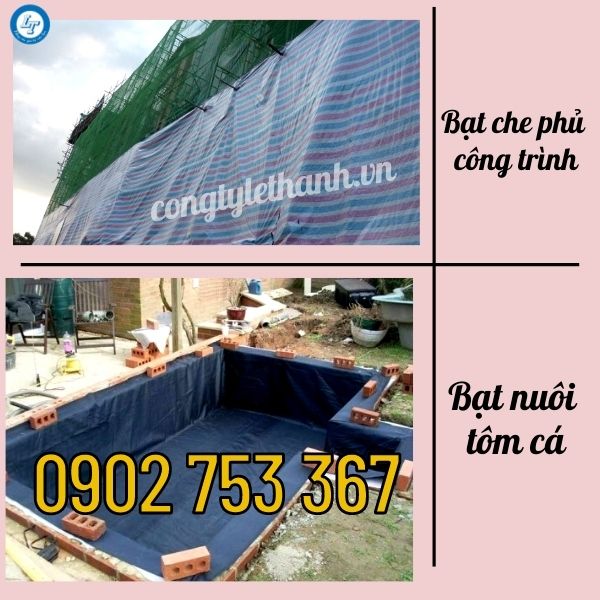 Các loại bạt che phủ hay sử dụng Các loại bạt che phủ hay sử dụng