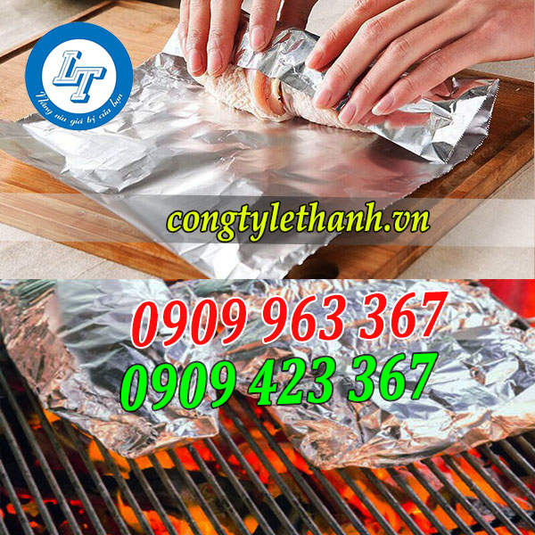 GIẤY BẠC NƯỚNG GIÁ SỈ ứng dụng giấy bạc nướng