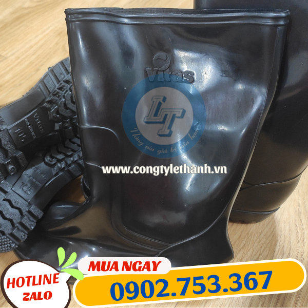 Ủng Vitas in chữ nổi thương hiệu đảm bảo hàng chính hãng Ủng Vitas in chữ nổi thương hiệu đảm bảo hàng chính hãng