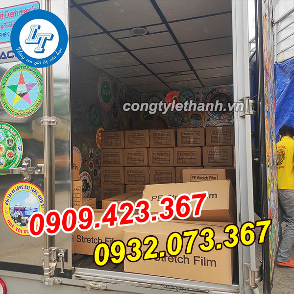 GIÁ RẺ MÀNG PE TRẮNG, MÀNG CHÍT QUẤN HÀNG xe giao màng pe