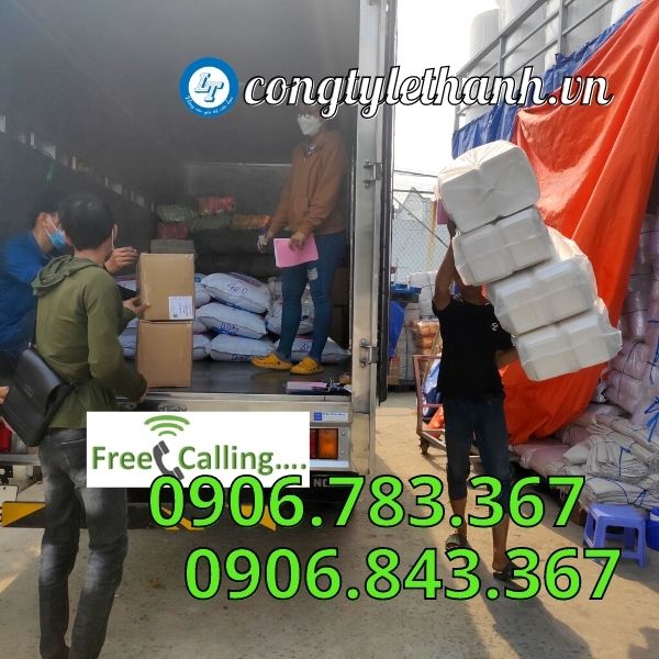 xe tải giao hàng của Lê Thanh xe tải giao hàng tận nơi