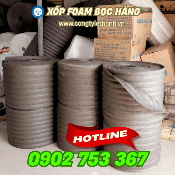 Xốp foam màu xám Xốp foam màu xám