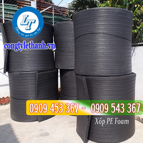 Kho phân phối xốp PE Foam giá rẻ Xốp PE Foam màu đen