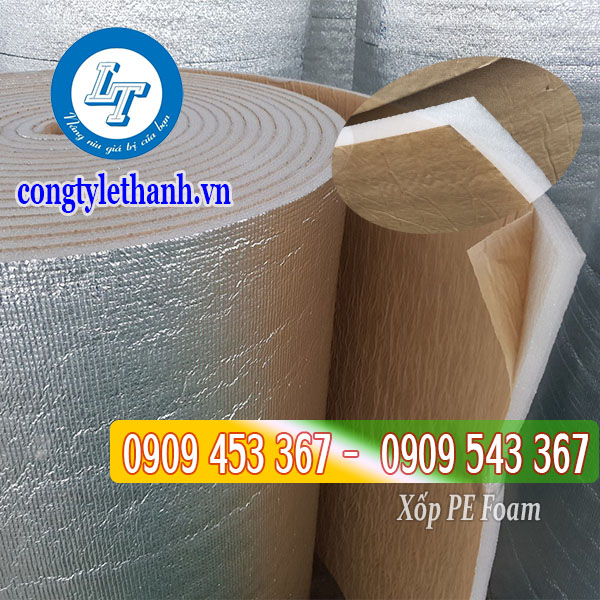 Kho phân phối xốp PE Foam giá rẻ tại Bình Chánh Cuộn xốp PE Foam cách nhiệt