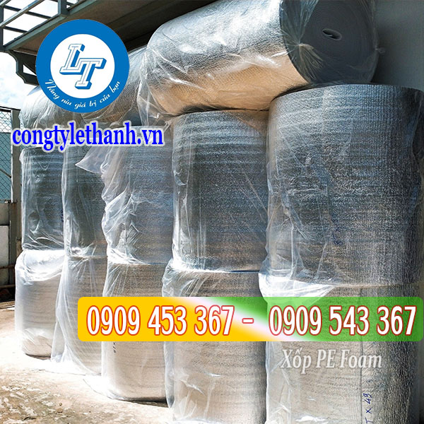 Kho phân phối xốp PE Foam giá rẻ tại Bình Chánh Cuộn xốp PE Foam cách nhiệt