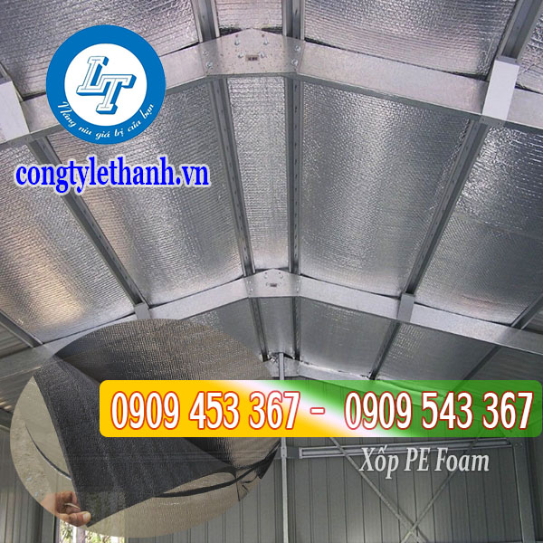 Kho phân phối xốp PE Foam giá rẻ tại Bình Chánh Ứng dụng xốp PE Foam