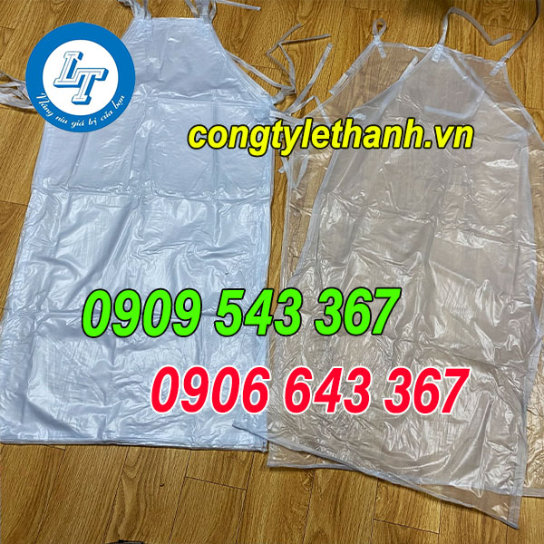 YẾM NHỰA TRẮNG PVC CHỐNG THẤM GIÁ TỐT yếm nhựa trong suốt