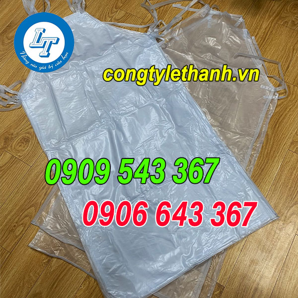 YẾM NHỰA TRẮNG PVC CHỐNG THẤM GIÁ TỐT yếm nhựa trong