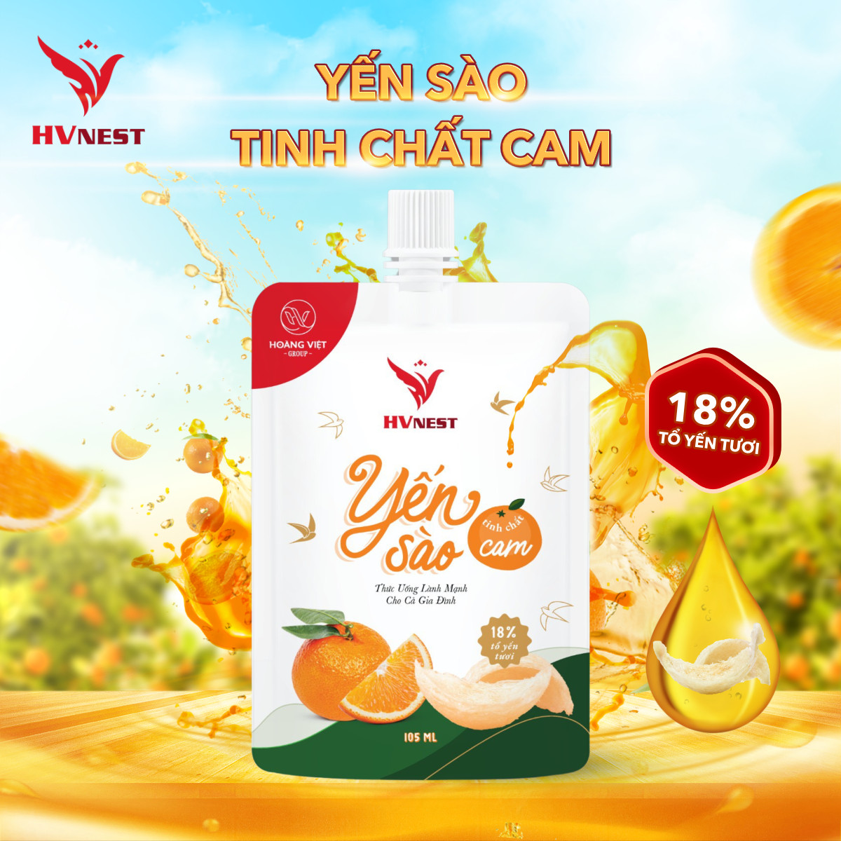 Yến tinh chất trái cây Yến tinh chất trái cây