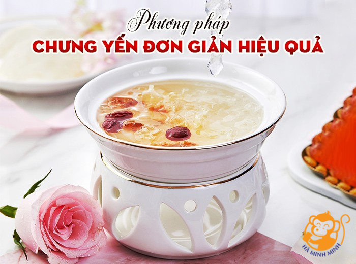 cách chưng yến sào cách chưng yến sào