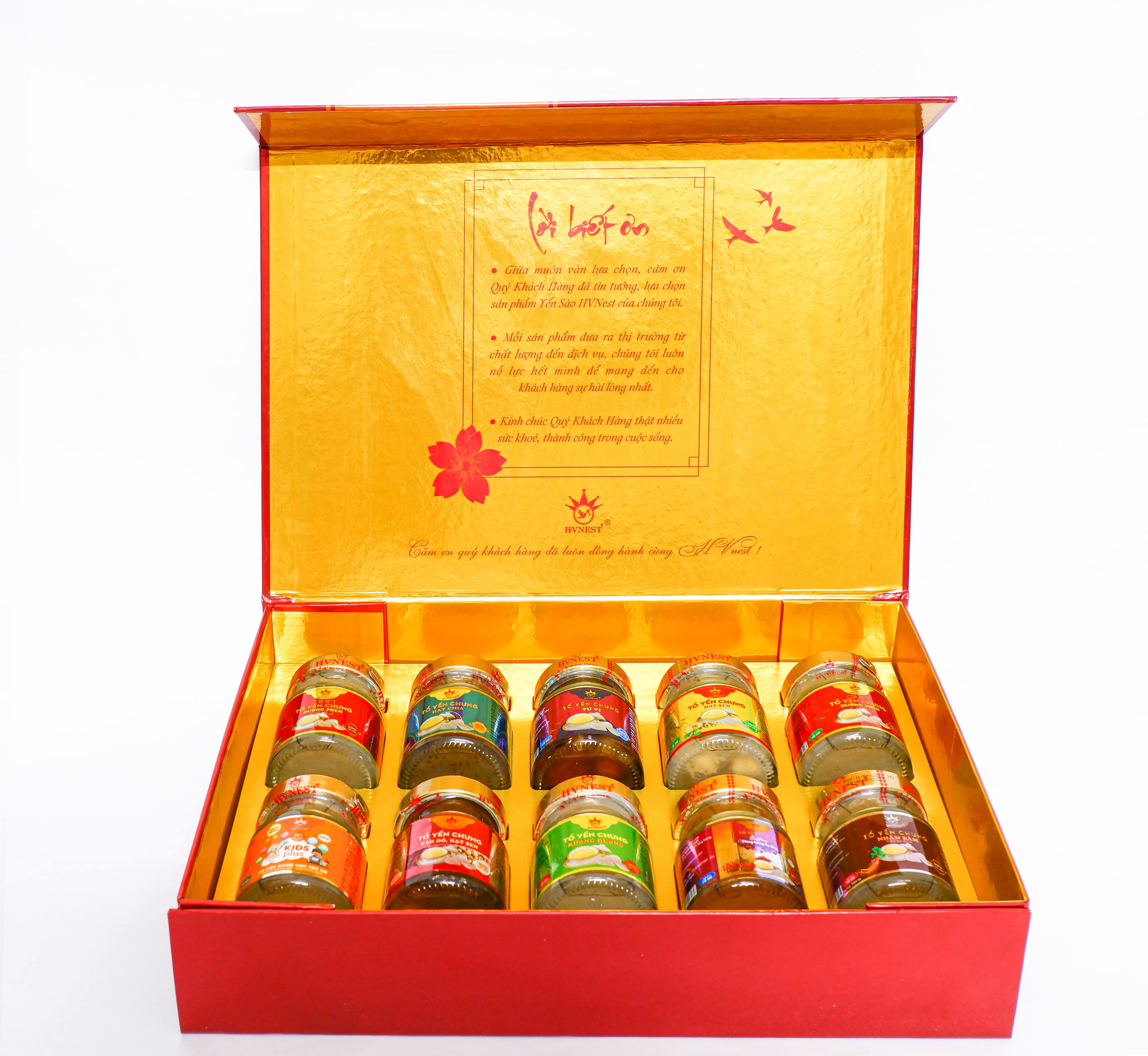 hộp quà tết yến sào hộp quà tết yến sào
