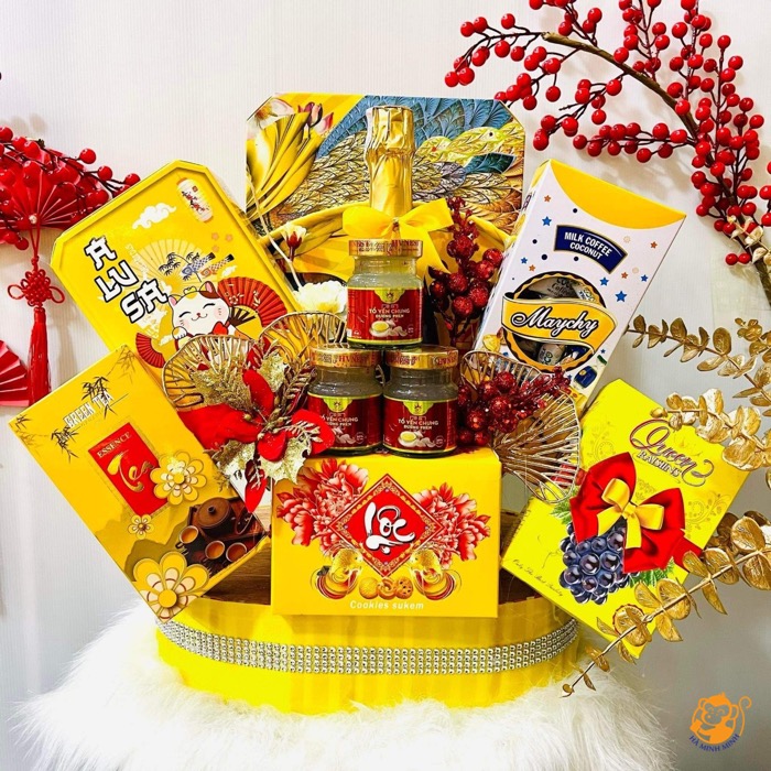 Giỏ quà yến Giỏ quà yến