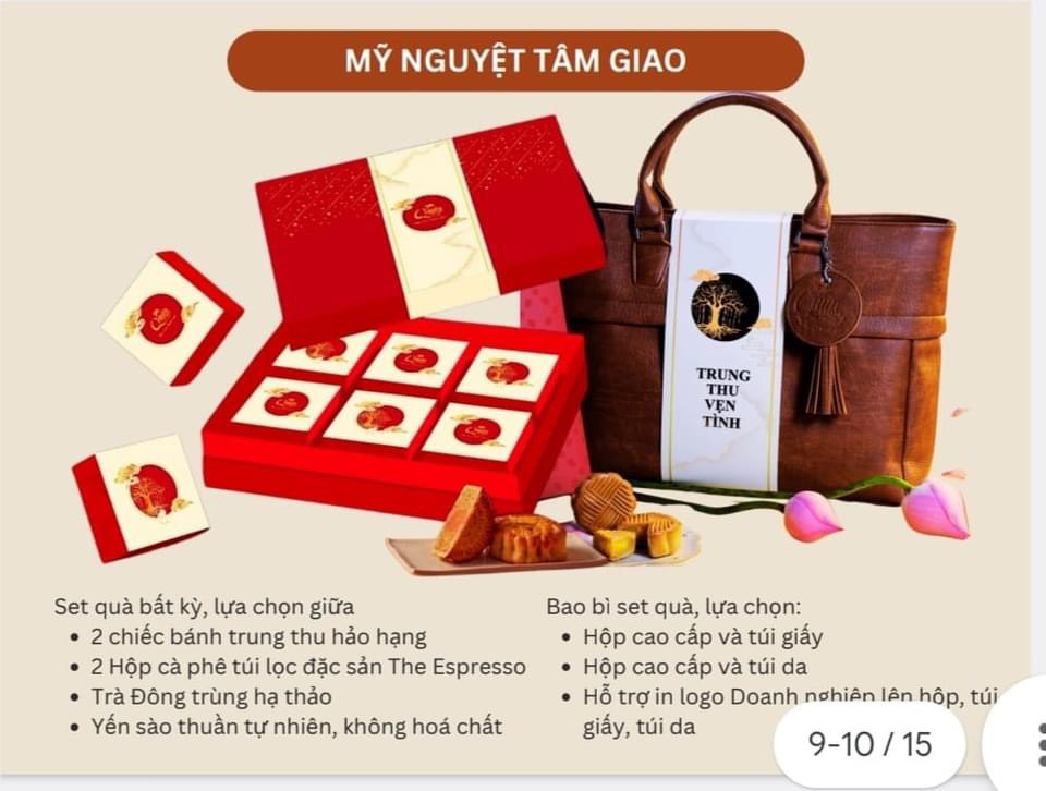 Bánh Trung Thu tặng người yêu Bánh Trung Thu tặng người yêu