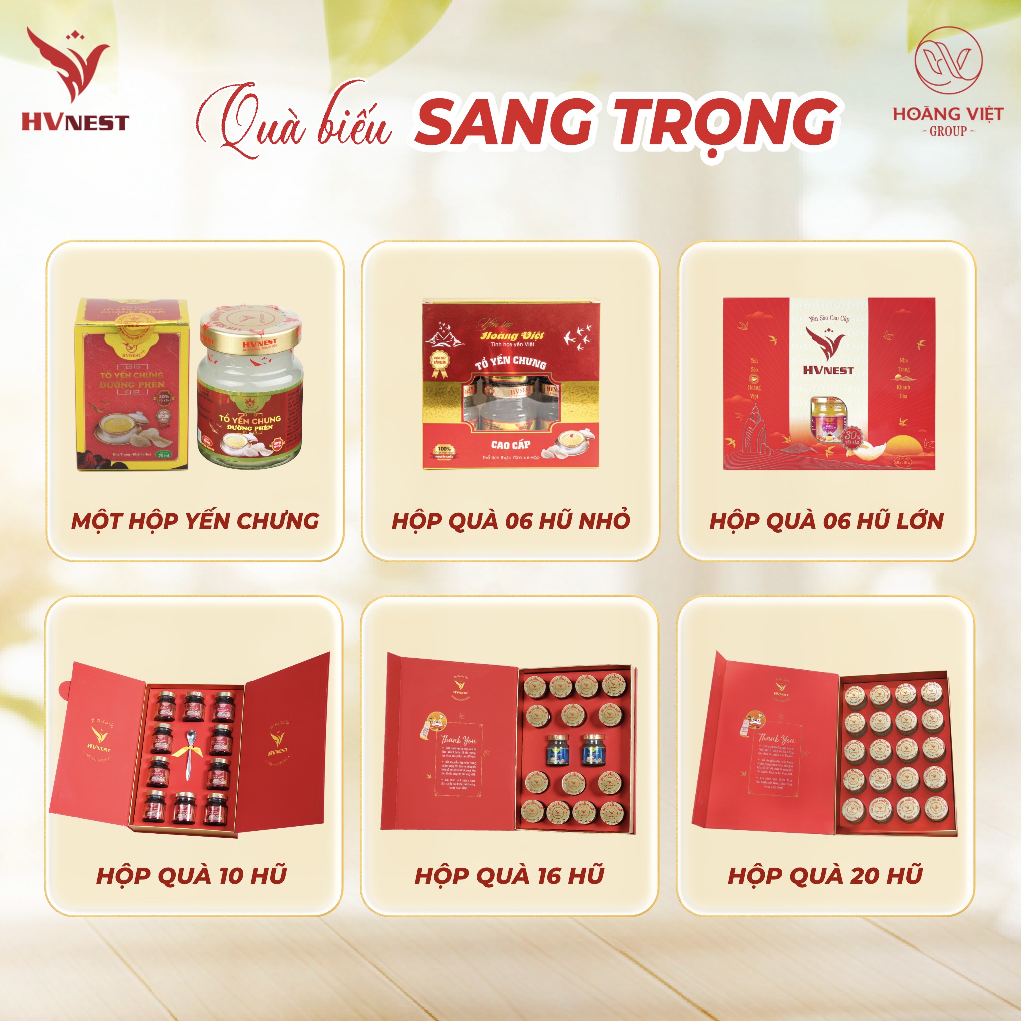Yến sào Hà Minh Minh – Chuyên set quà yến cao cấp, đóng gói tinh tế, giá hợp lý Yến sào Hà Minh Minh – Chuyên set quà yến cao cấp, đóng gói tinh tế, giá hợp lý