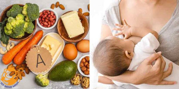 thực đơn mẹ cho con bú