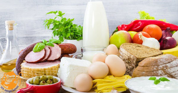 thực đơn mẹ cho con bú